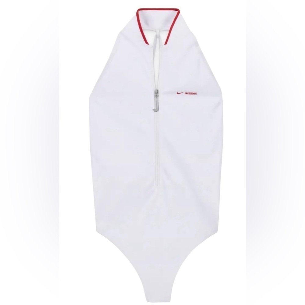 Nike x Jacquemus White Zip-Up One-Piece Swimsuit – Size XS NWT